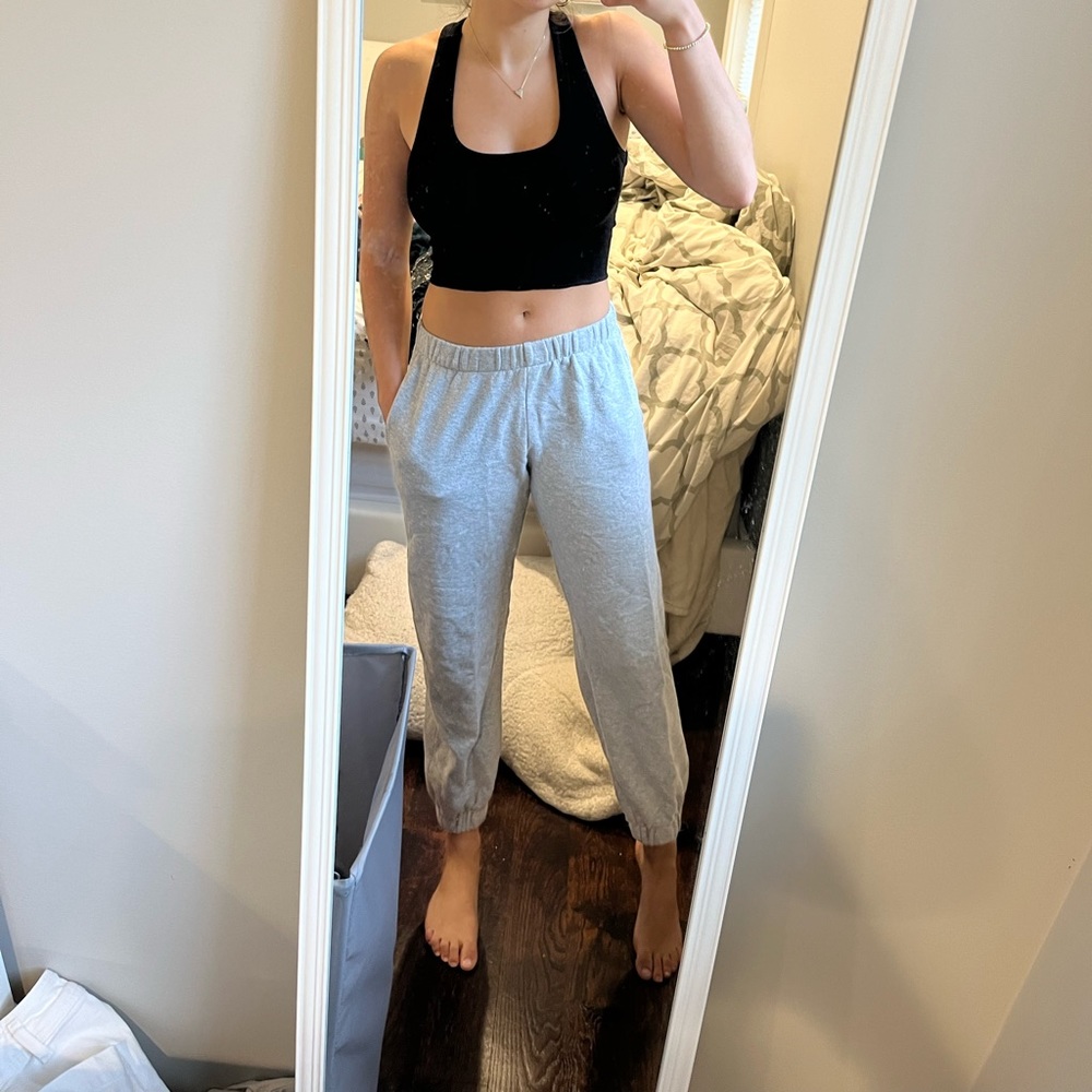 plain brandy melville sweatpants